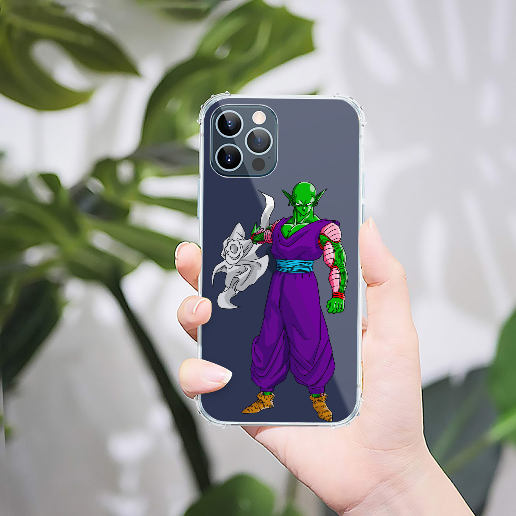 （画像用） ドラゴンボール ピッコロ DRAGON BALL Piccolo 【iPhone 12シリーズ対応】透明スマホケース（クリアソフトケース）